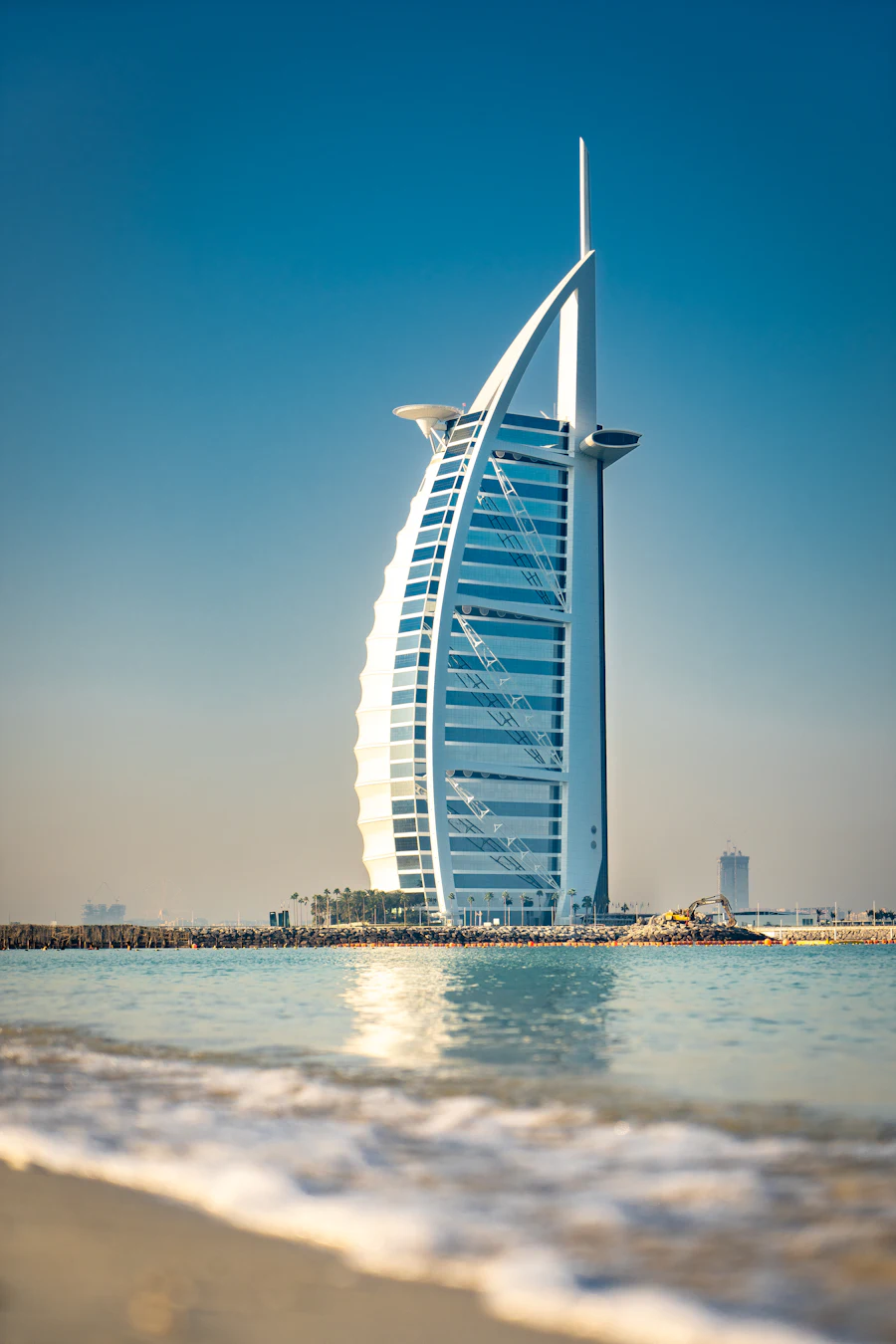 Burj Al Arab seen from Jumeirah beach
